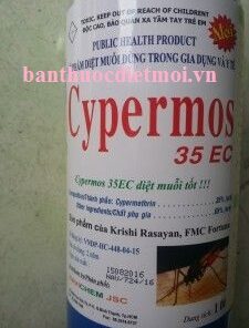Thuốc phun muỗi cypermos 35ec 1 lít